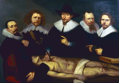 Anatomy Lesson of Dr. Zacheus de Jager by Christiaan Coevershoff